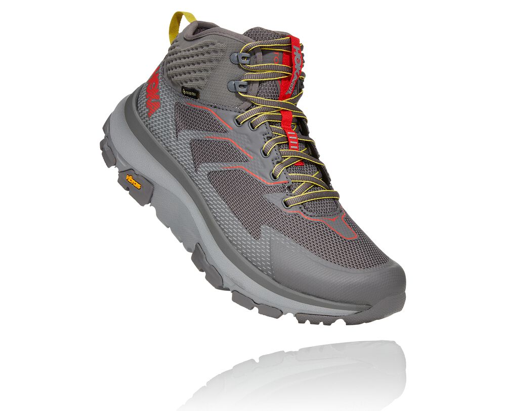 Hoka One One Toa GORE-TEX Vandringskängor Herr Grå - SE-5269568